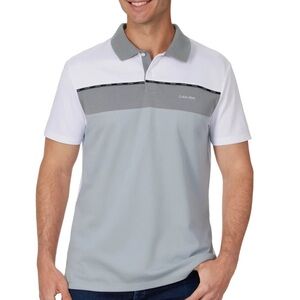 Calvin Klein Men’s Quick Dry Polo Shirt, Size XL New